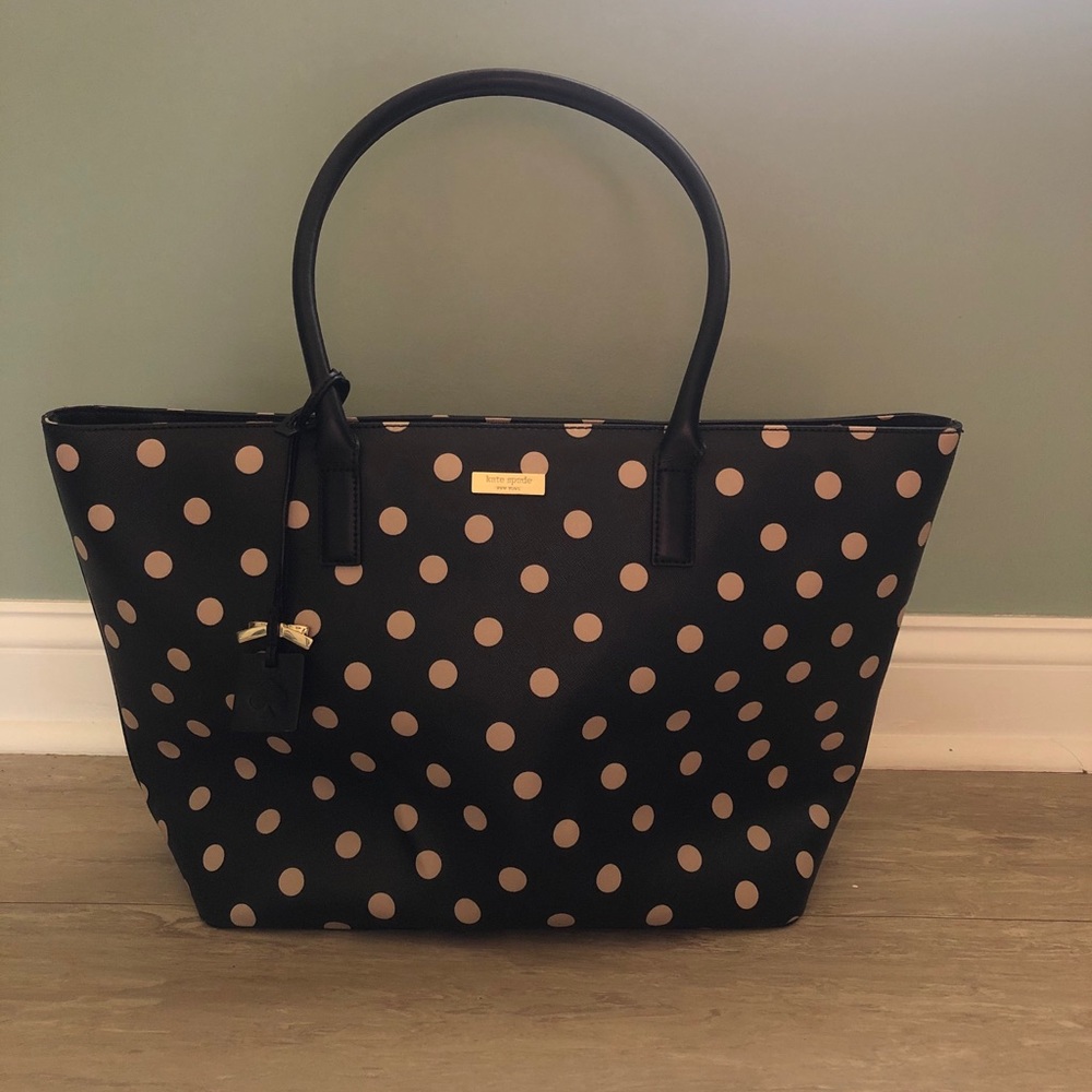 Kate Spade Polka dot Tote